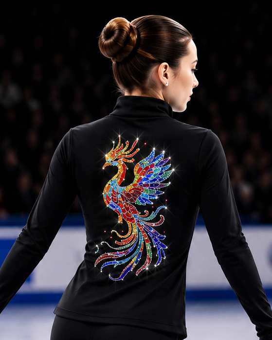 Ice Skating Jacket - Firebird