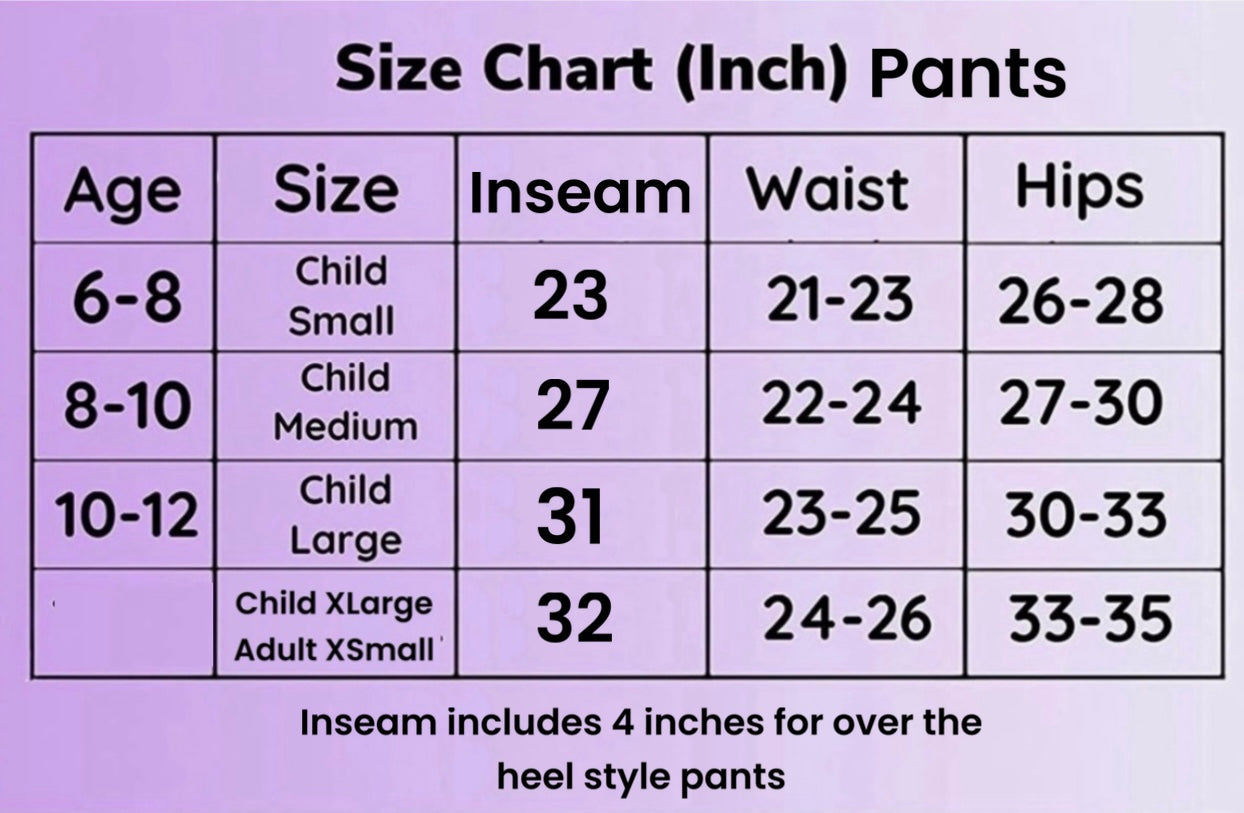 Criss Cross Ice Skating Pants - Rainbow - Poly/Spandex