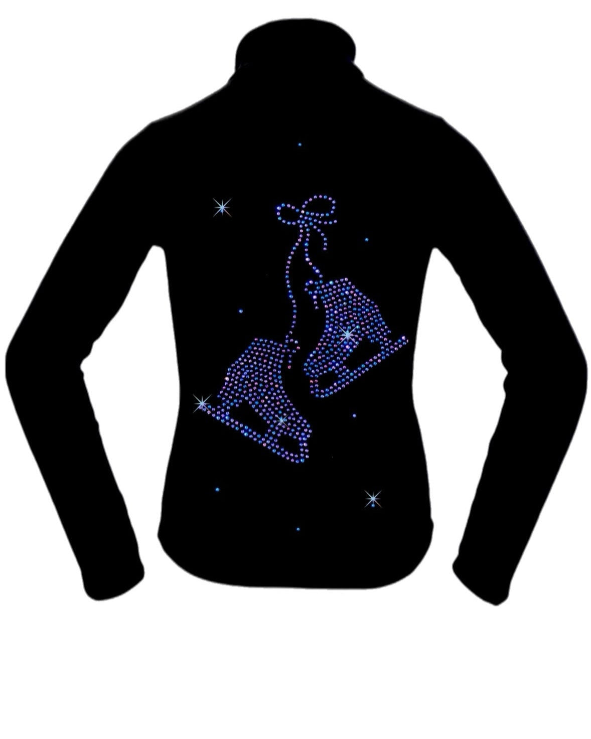 Pair of Skates - Purple Flare - Girls Ice Skating Jacket