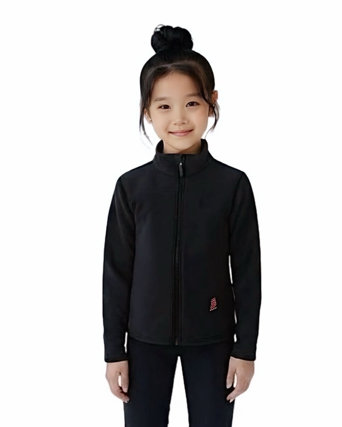 Black - Girls Ice Skating Outfit