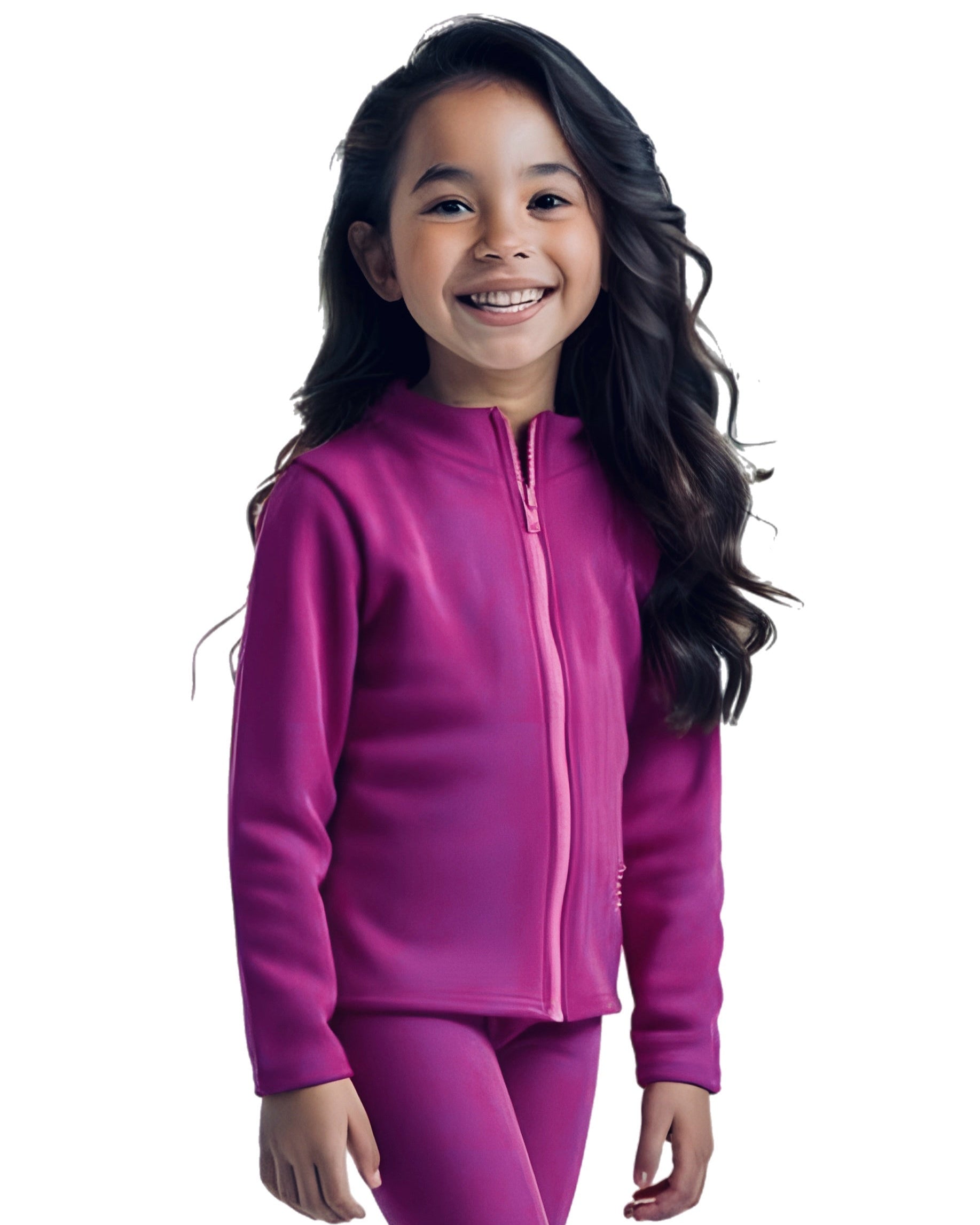 Fuchsia - Girls Ice Skating Outfit