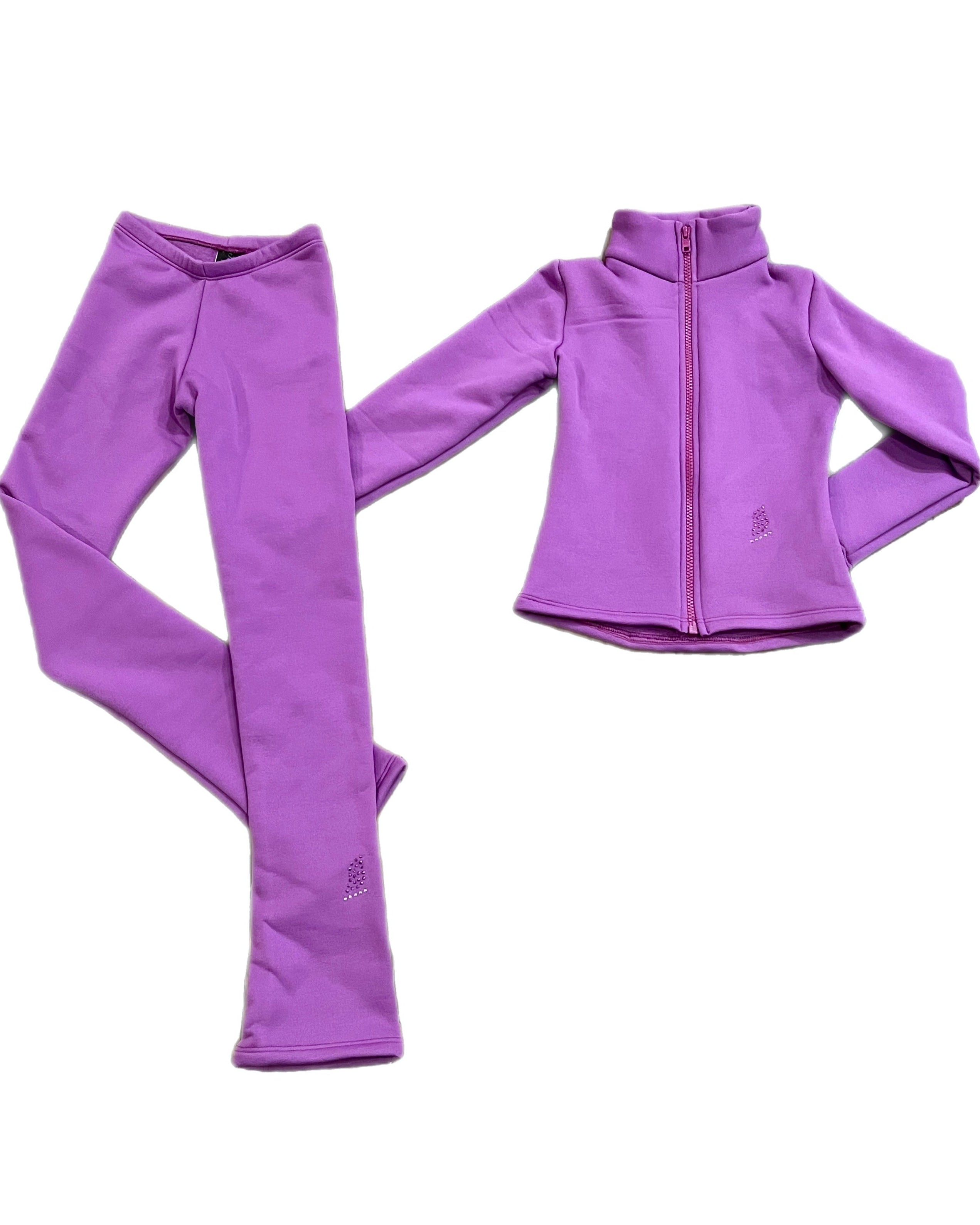 Lavander - Girls Ice Skating Outfit