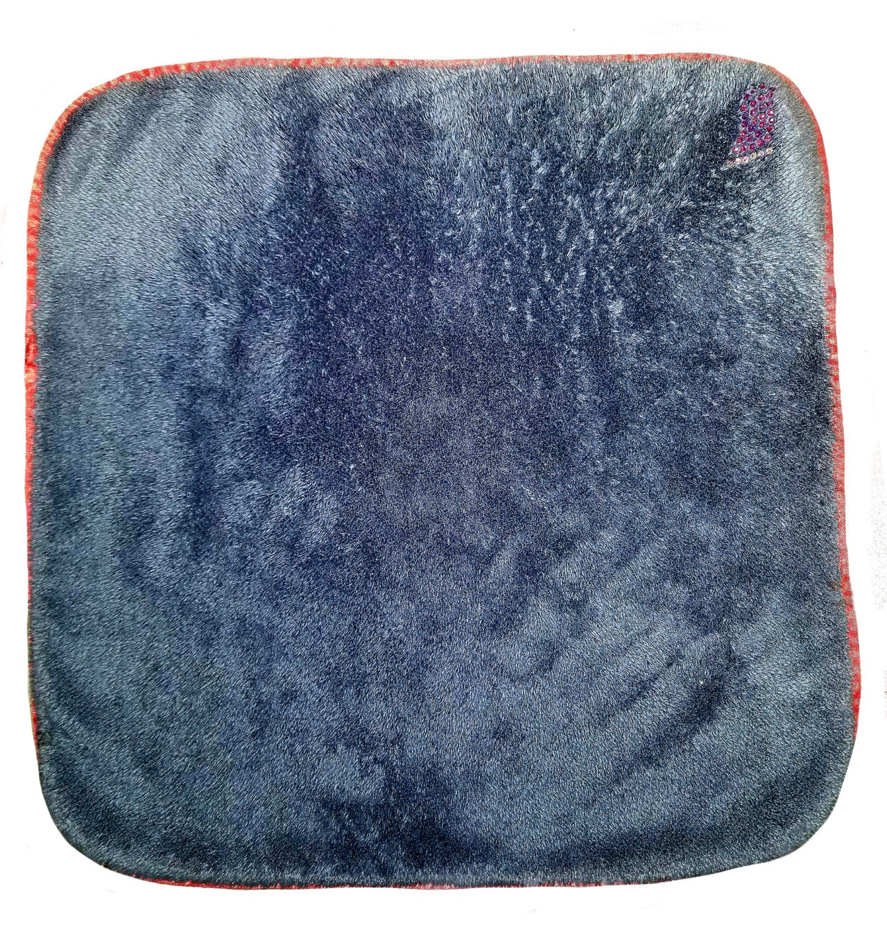 Extra Fluffy Microfiber Skate Wipe - Grey