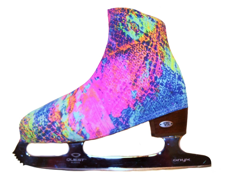 Neon Lights - Ice Skating Boot Covers