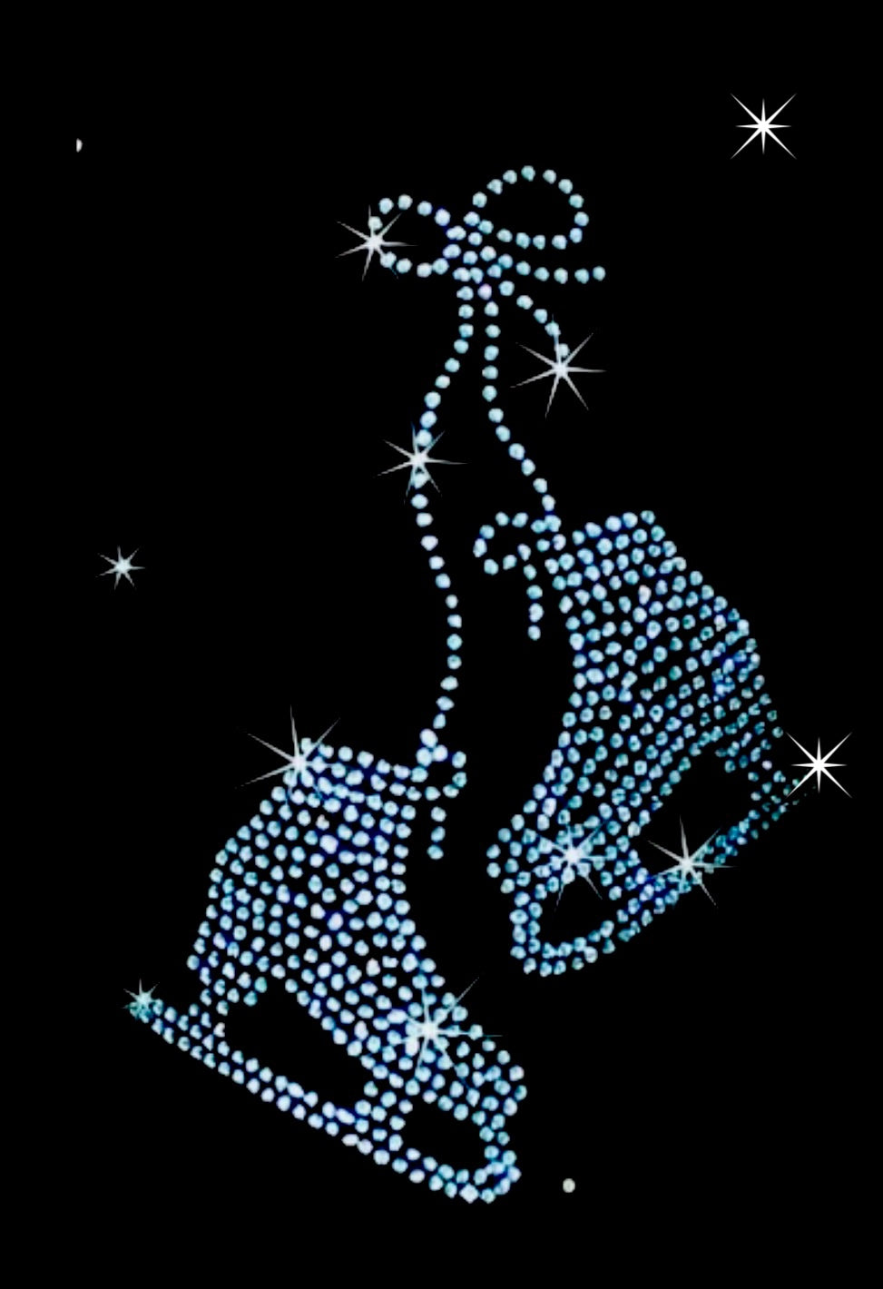 Pair of Skates - Aquamarine - Girls Ice Skating Jacket