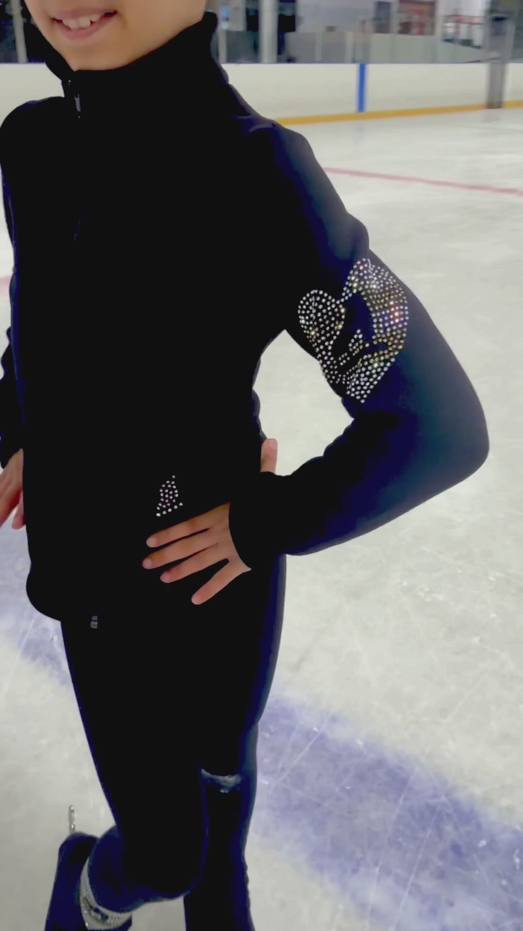 Golden Heart - Ice Skating Jacket