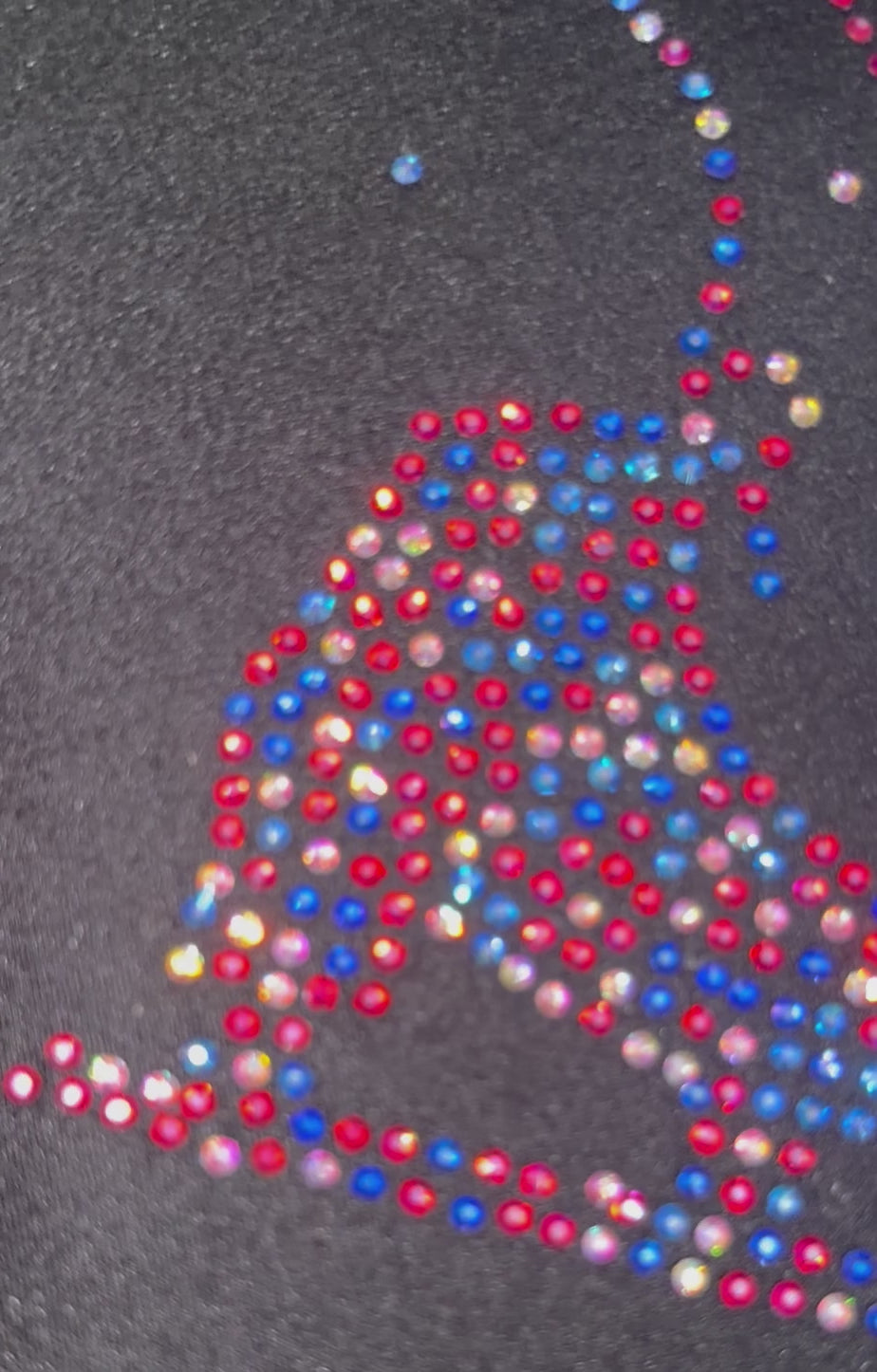 Ice Skating Jacket - Tricolor Pair of Skates - Stars