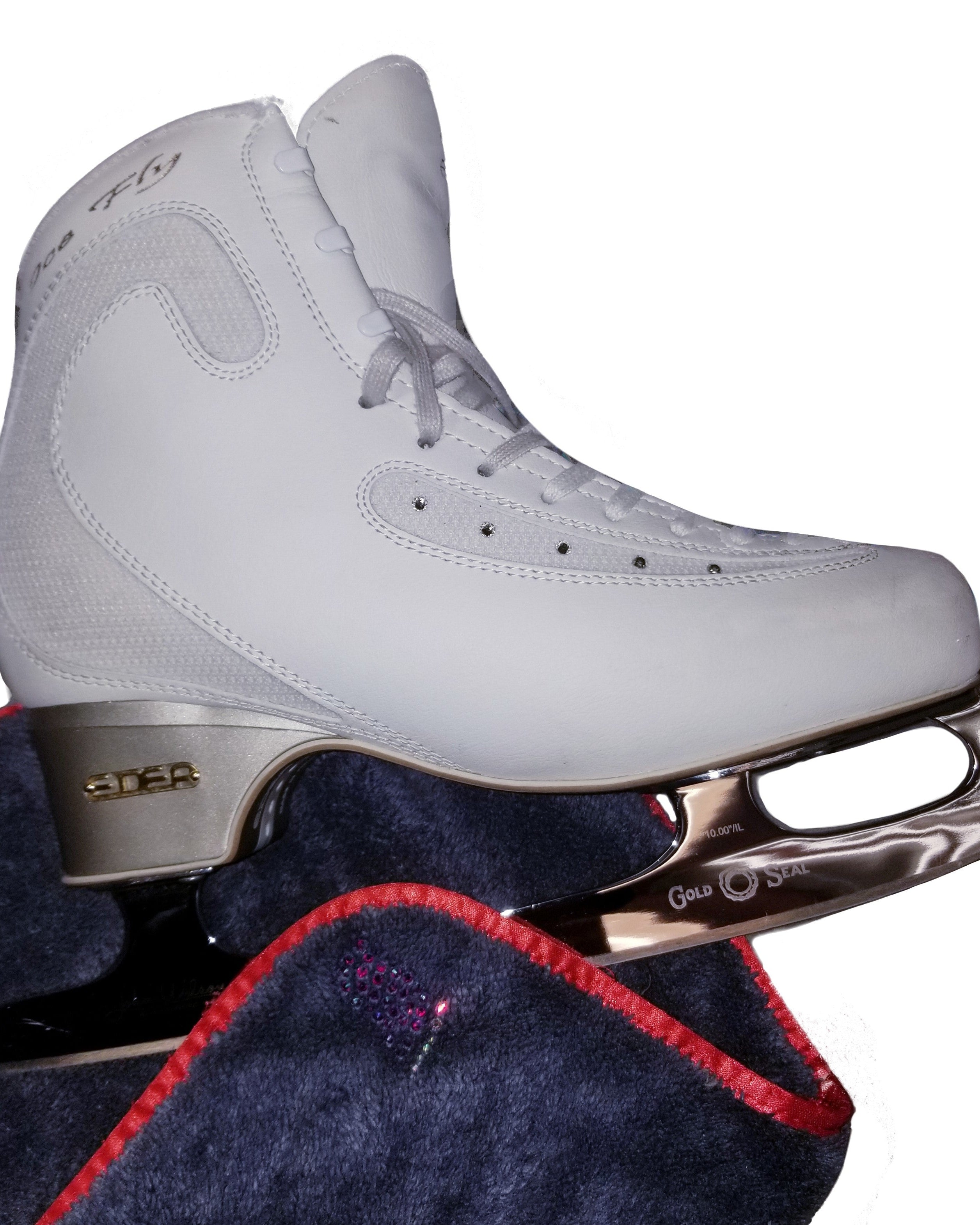 Extra Fluffy Microfiber Skate Wipe - Grey