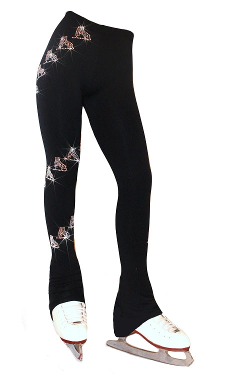 Spiral Skates - AB Clear - Girls Ice Skating Pants
